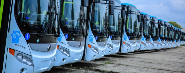 В Омске закупят 20 новых автобусов, работающих на сжатом природном газе